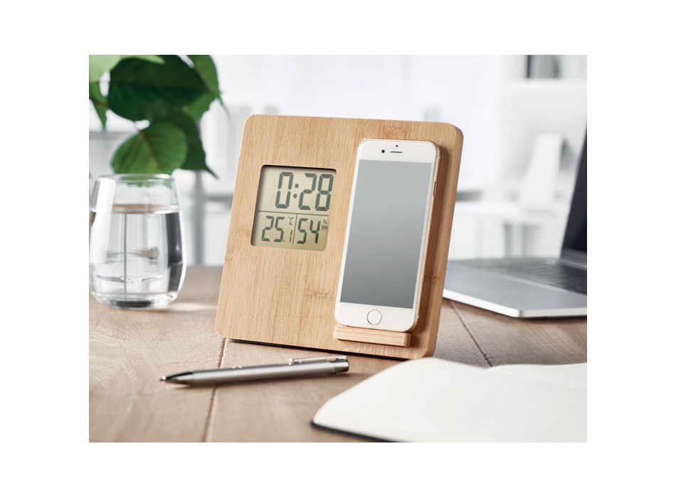 FERREL - Stazione meteo in bamboo FullGadgets.com