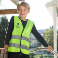 Safety Vest For Kids 100% Poliestere Personalizzabile |KORNTEX