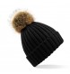 Fur Pom Pom Chunky Bean 100%A FullGadgets.com