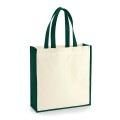 Borsa in Canvas Gallery 100% Cotone Personalizzabile