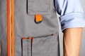 GILET SPAZIO SJ GRIGIO/ARANCIO NEW