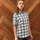 Ginmill Check -Ladies' Shirt 1 FullGadgets.com