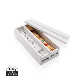 Gioco Deluxe Mikado/Domino in scatola di legno FullGadgets.com