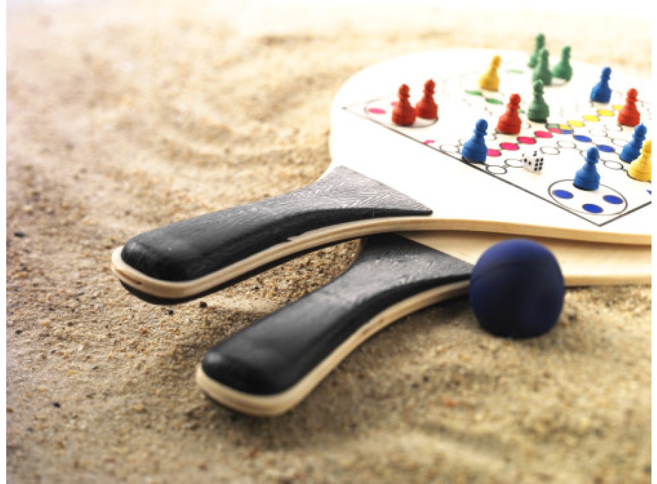 Gioco racchette da spiaggia in legno Colby FullGadgets.com