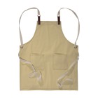 Grembiule da cucina  in cotone 280 g/m2 con 2 tasche frontali, cinghie in PU regolabili. FullGadgets.com