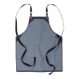 Grembiule da cucina regolabile  in cotone denim con 2 tasche frontali. FullGadgets.com