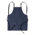 Grembiule da cucina regolabile  in cotone denim con 2 tasche frontali. FullGadgets.com