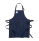 Grembiule in tessuto denim riciciclato con tasca frontale FullGadgets.com