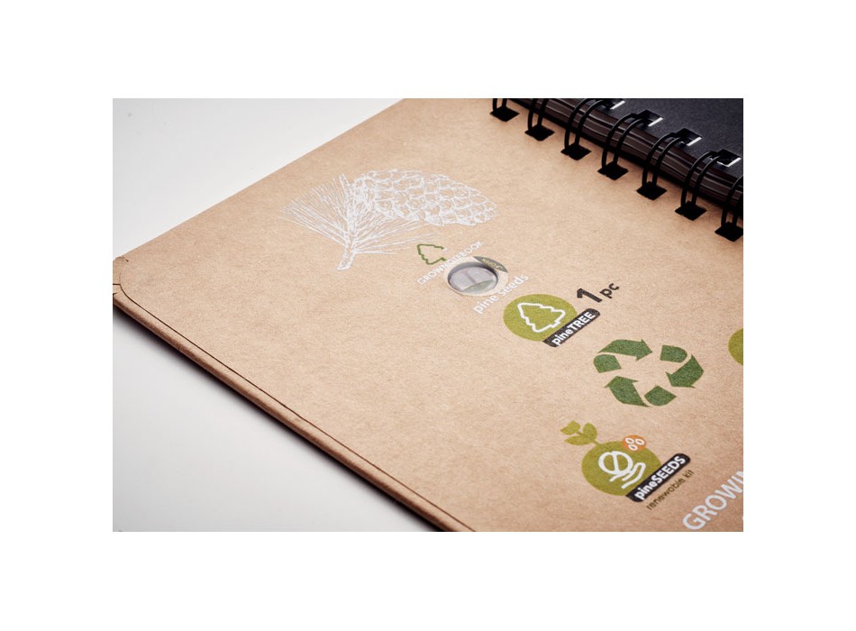 GROWNOTEBOOK™ - Notebook in legno di pino FullGadgets.com