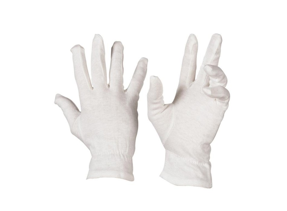 GUANTO COTONE BIANCO UOMO TG 10 FullGadgets.com