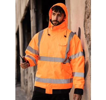 Hi-Vis Rain Lite Jacket FullGadgets.com