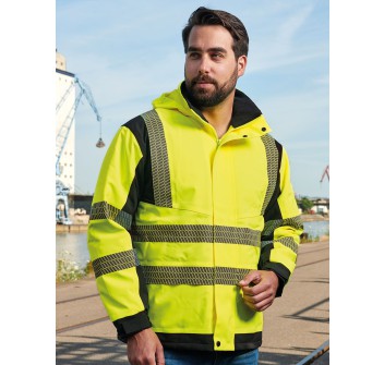 Hi-Vis Softshell Rain Jacket Printable Copenhagen FullGadgets.com