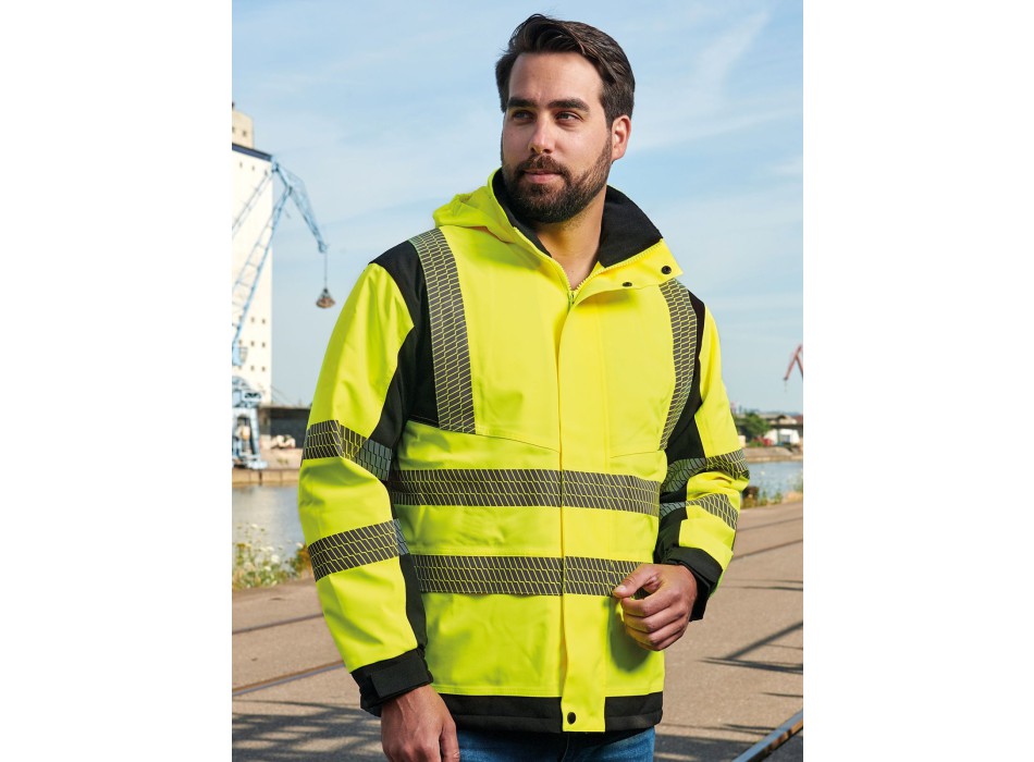 Hi-Vis Softshell Rain Jacket Printable Copenhagen FullGadgets.com