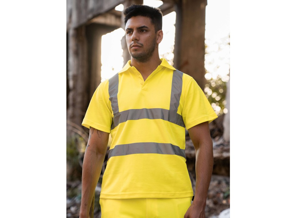 Hi-viz Polo Shirt FullGadgets.com