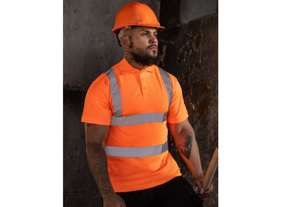 Hi-Viz Poly-Cotton Polo FullGadgets.com