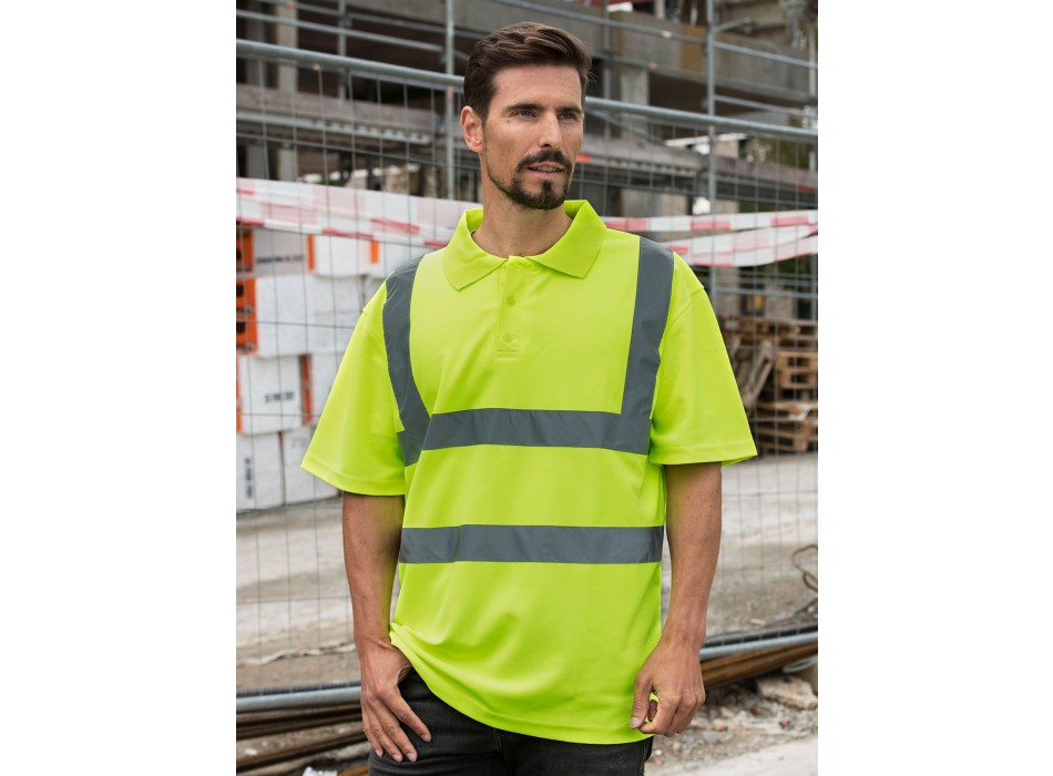 Hi-Viz Poly-Cotton Polo FullGadgets.com