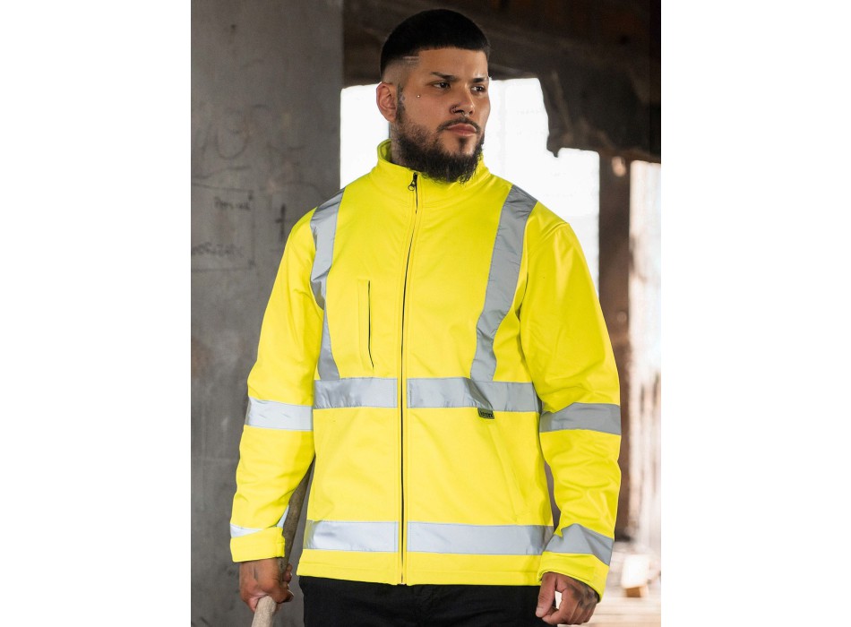 Hi-Viz Softshell Jacket FullGadgets.com