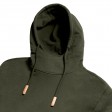 High Collar Hooded Sweat100%OC FullGadgets.com