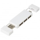 Hub USB 2.0 doppio Mulan FullGadgets.com