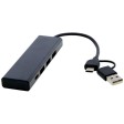 Hub USB 2.0 in alluminio riciclato RCS Rise FullGadgets.com