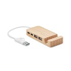 HUBSTAND - Hub USB a 4 porte in bamboo FullGadgets.com