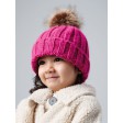 Infant Fur Pom Pom Chunky Beanie FullGadgets.com