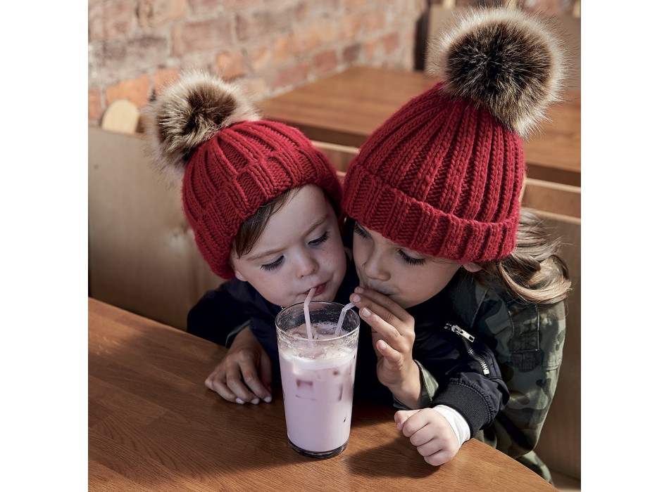 Junior Pom Pom Beanie 100%A FullGadgets.com