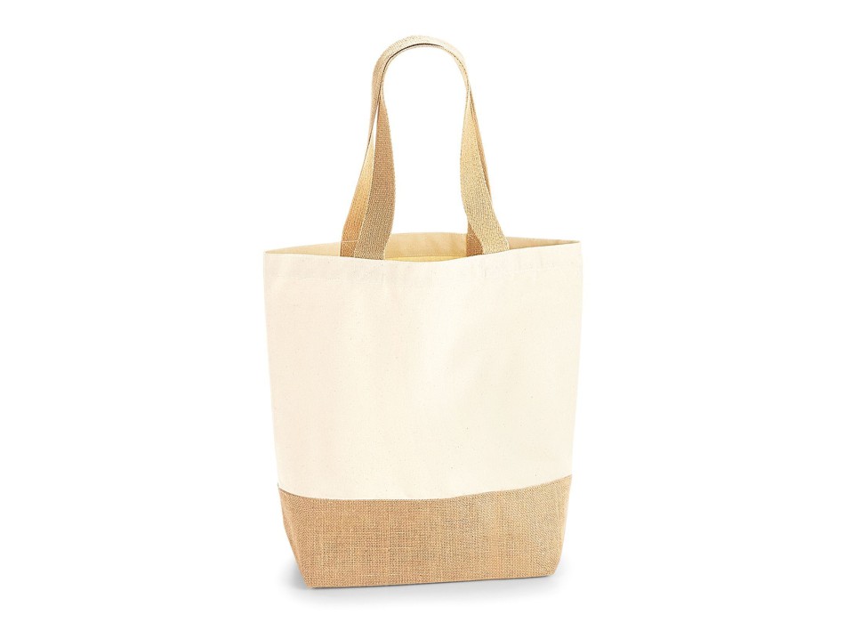 Jute Base Canvas Shopper FullGadgets.com