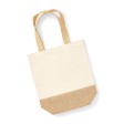 Jute Base Canvas Shopper FullGadgets.com