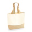 Jute Base Canvas Tote FullGadgets.com