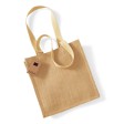 Jute Compact Tote FullGadgets.com