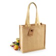 Jute Compact Tote FullGadgets.com