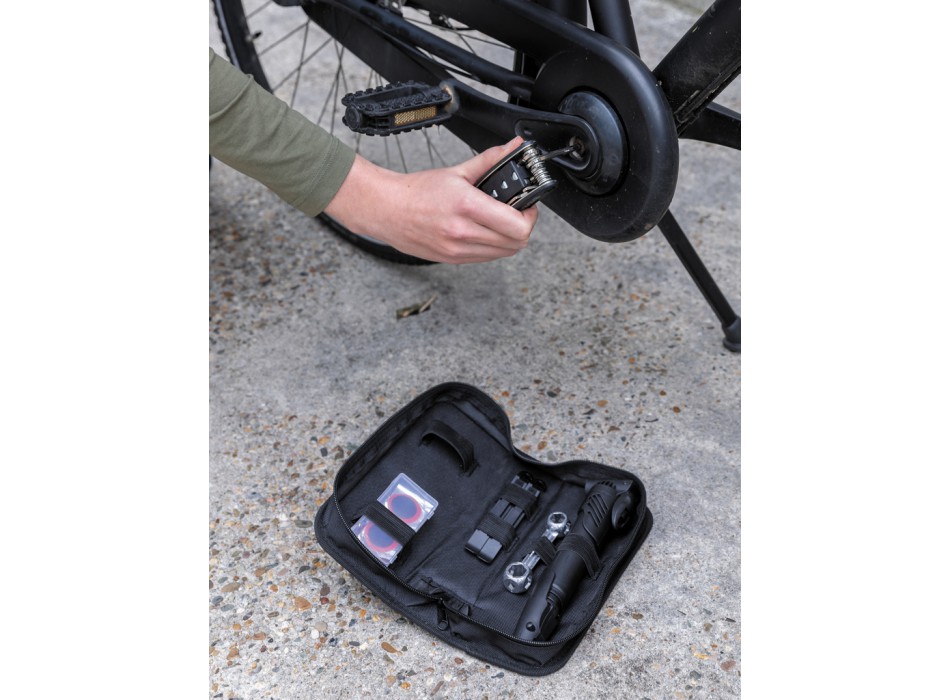 Kit riparazione per bicicletta 17 pezzi FullGadgets.com