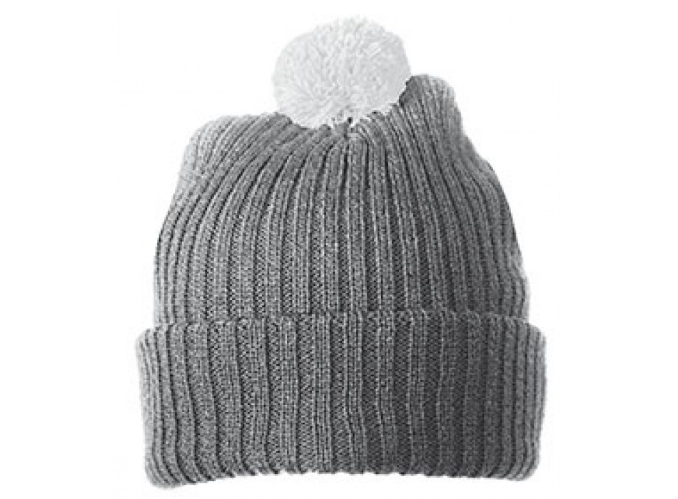 KNITTED POMPON CAP 100%P M&B FullGadgets.com