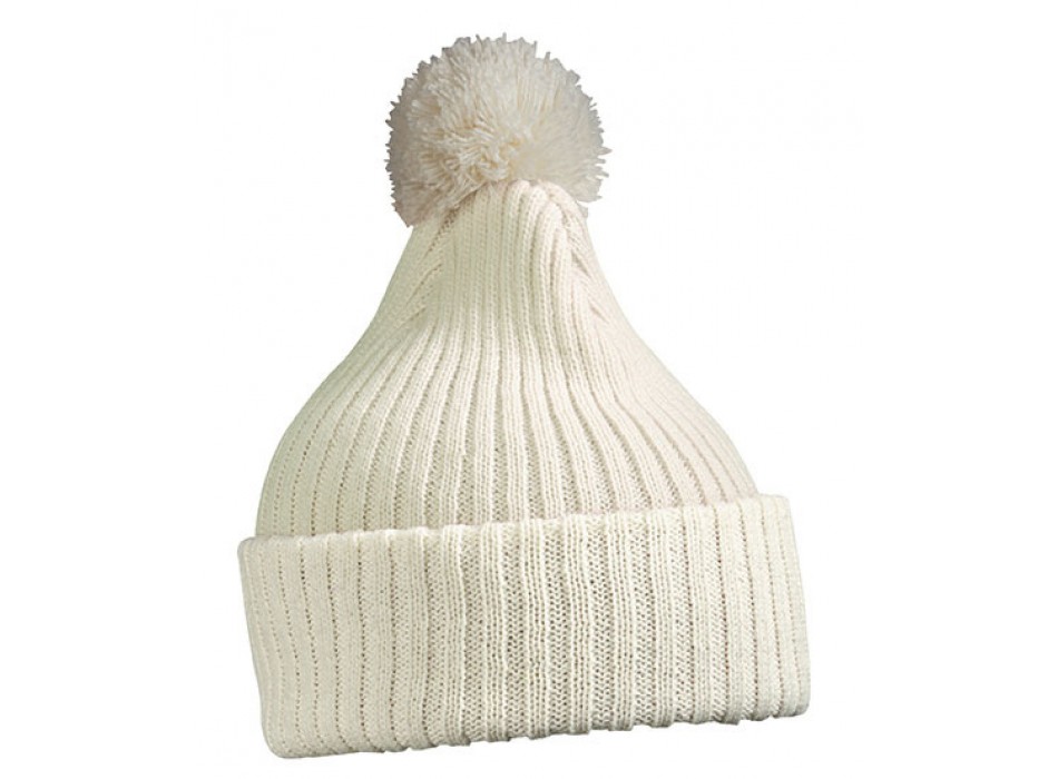 KNITTED POMPON CAP 100%P M&B FullGadgets.com