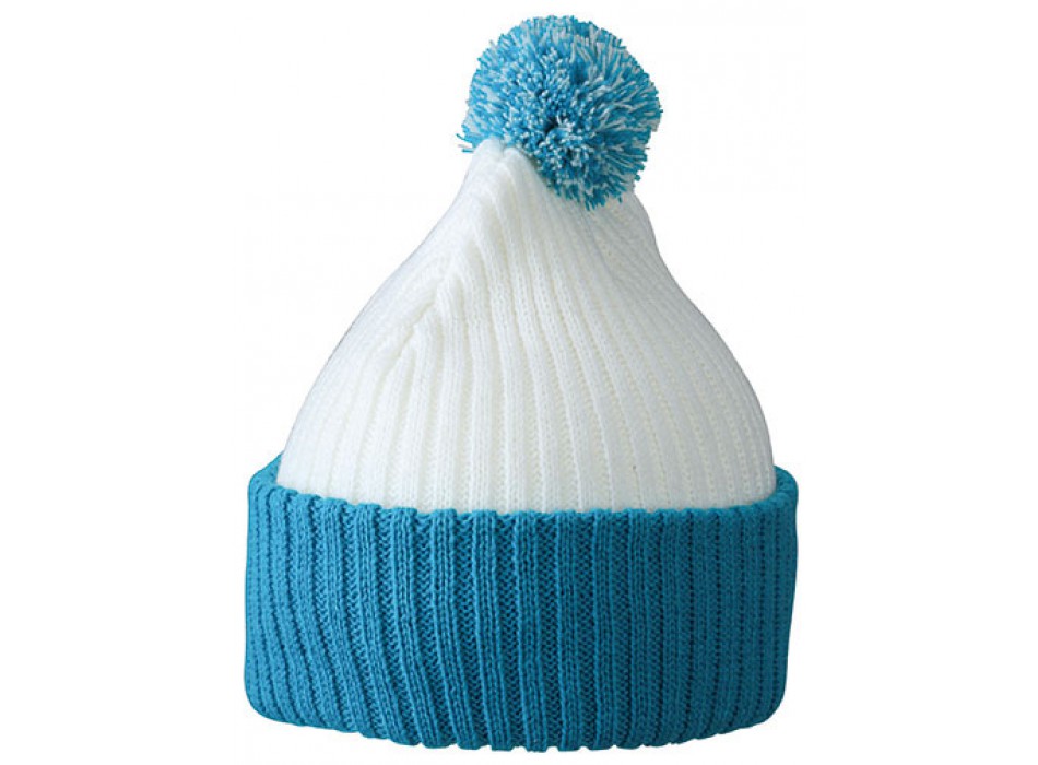 KNITTED POMPON CAP 100%P M&B FullGadgets.com