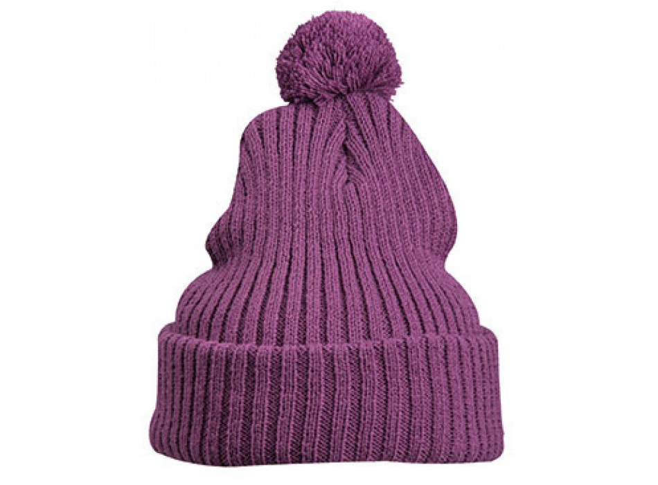 KNITTED POMPON CAP 100%P M&B FullGadgets.com