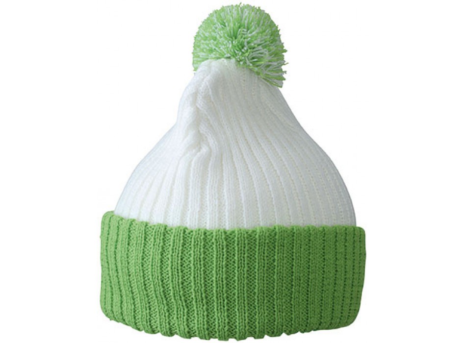 KNITTED POMPON CAP 100%P M&B FullGadgets.com