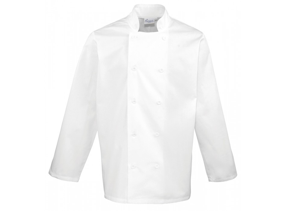 L Sleeve Chef Jacket 65%P 35%C FullGadgets.com