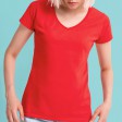 LADIES 150 V-NECK T 100% COT FullGadgets.com