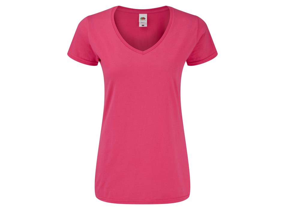 LADIES 150 V-NECK T 100% COT FullGadgets.com