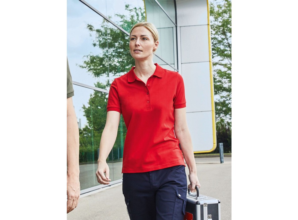 Ladies' Bio Stretch-Polo Work - Solid FullGadgets.com