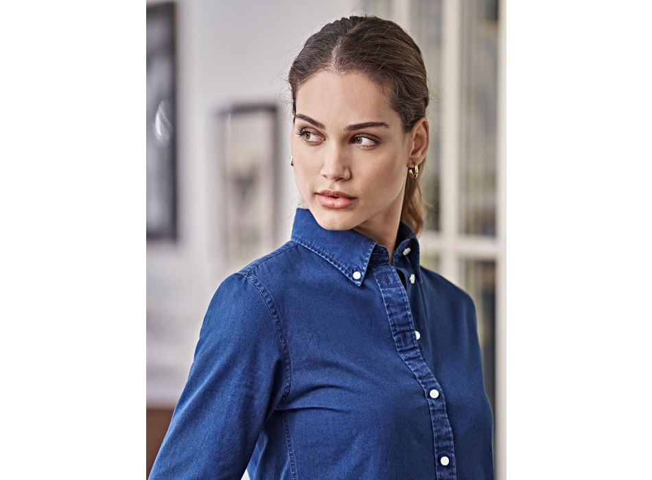 Ladies Casual Twill Shirt FullGadgets.com