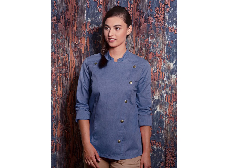 Ladies' Chef Jacket Jeans-Style FullGadgets.com