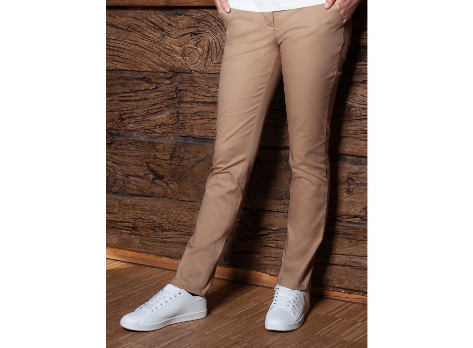 Ladies Chino Trouser Modern Stretch FullGadgets.com