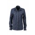 Ladies Denim Shirt 100% Cotone Personalizzabile J&N |James 6 Nicholson