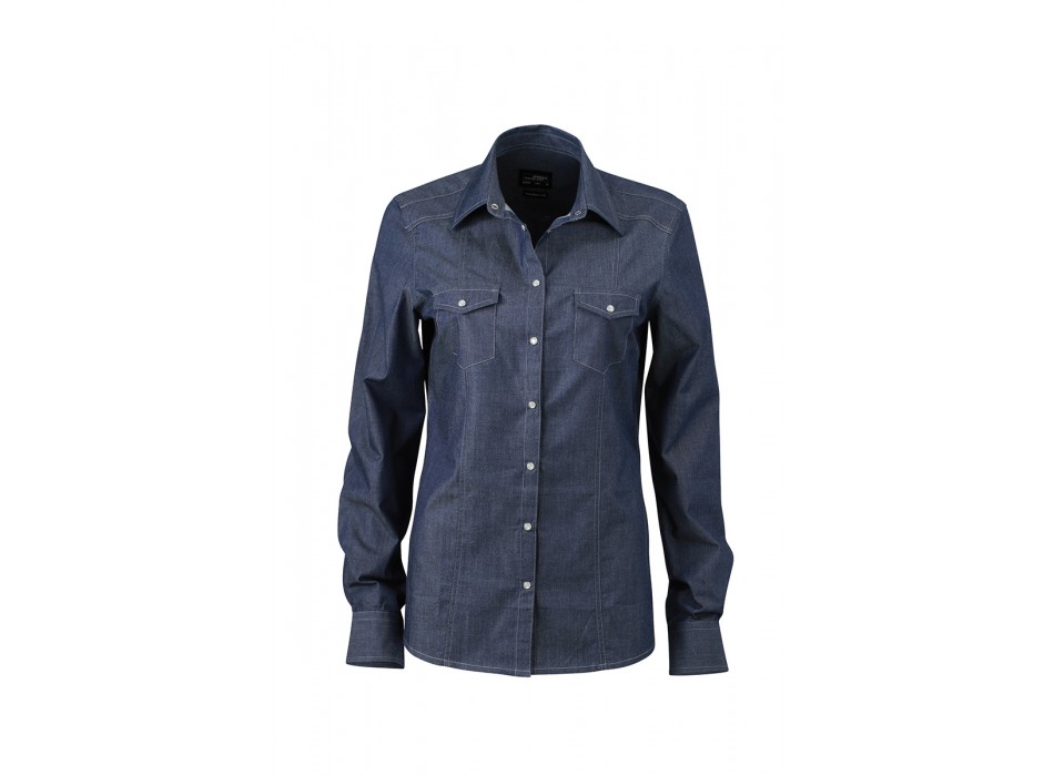 LADIES DENIM SHIRT 100%C J&N FullGadgets.com