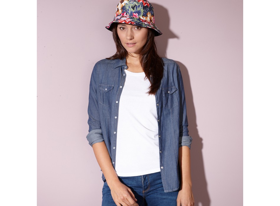 LADIES DENIM SHIRT 100%C J&N FullGadgets.com