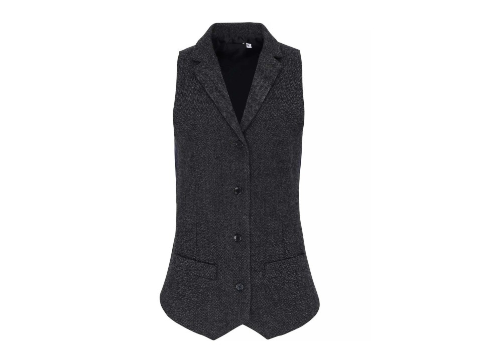 Ladies' Herringbone Waistcoat FullGadgets.com