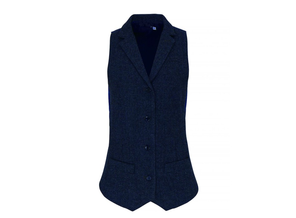 Ladies' Herringbone Waistcoat FullGadgets.com